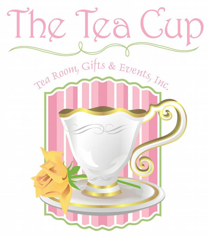 LOGO WITH ROSE from Tea Cup Tea Room Gifts & Events, Inc. in Brandon
